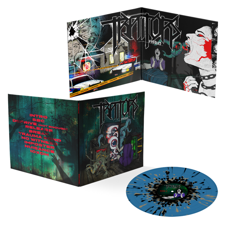 Phobias LP - Blue Splatter *Limited to 500* (Pre-Order)